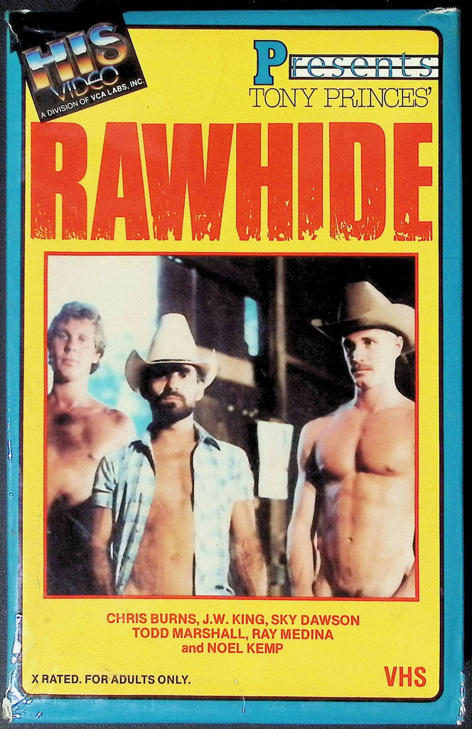 Rawhide Tony Prince Studios Gay VHS 1984 102424JKVHS3