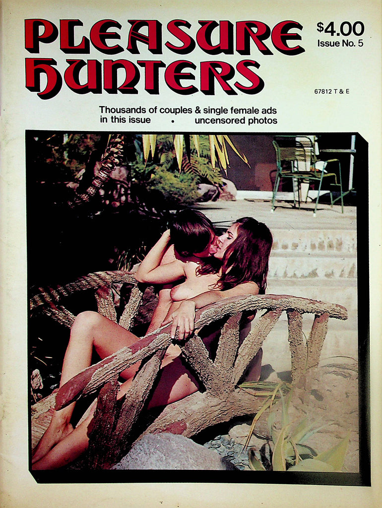 Pleasure Hunters Contact Magazine  Couples & Single Female Ads / Uncensored Photos #5  1960's - 70's     033024lm-p