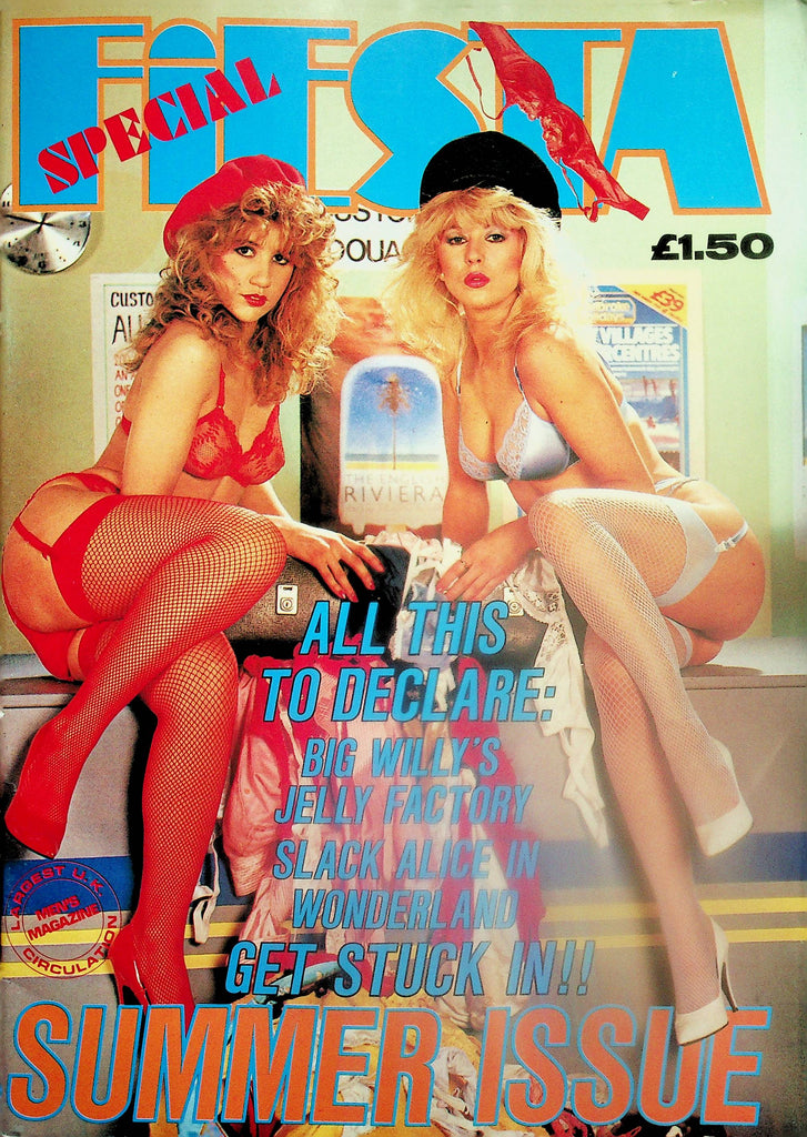 Fiesta Special Magazine   Summer Issue  Cover Girls Terri & Jean  1986    110425lm-p