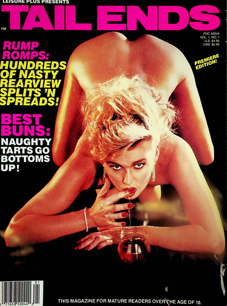 Tail Ends Magazine   Rump Romps / Best Buns: Naughty Tarts Go Bottoms Up!  vol.1 #1  Premiere Edition  1987 050124lm-p