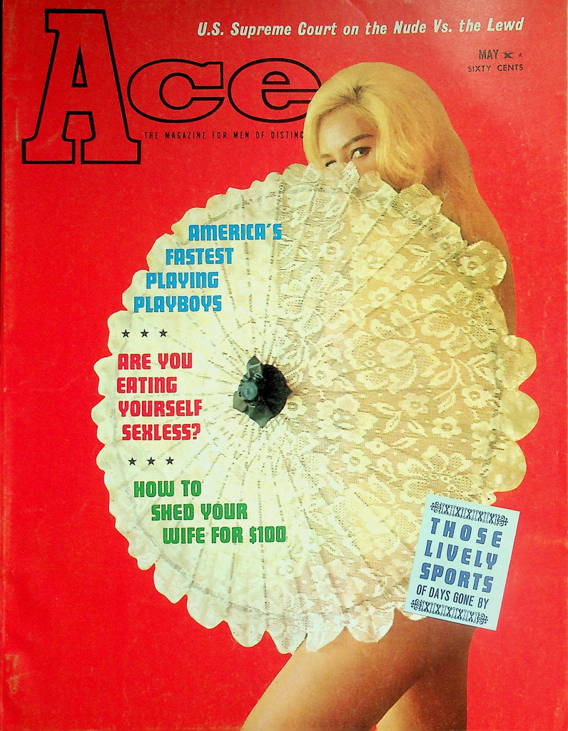 Ace Magazine  Cynthia Marvel A True Collector's Item  May 1964   040126lmp