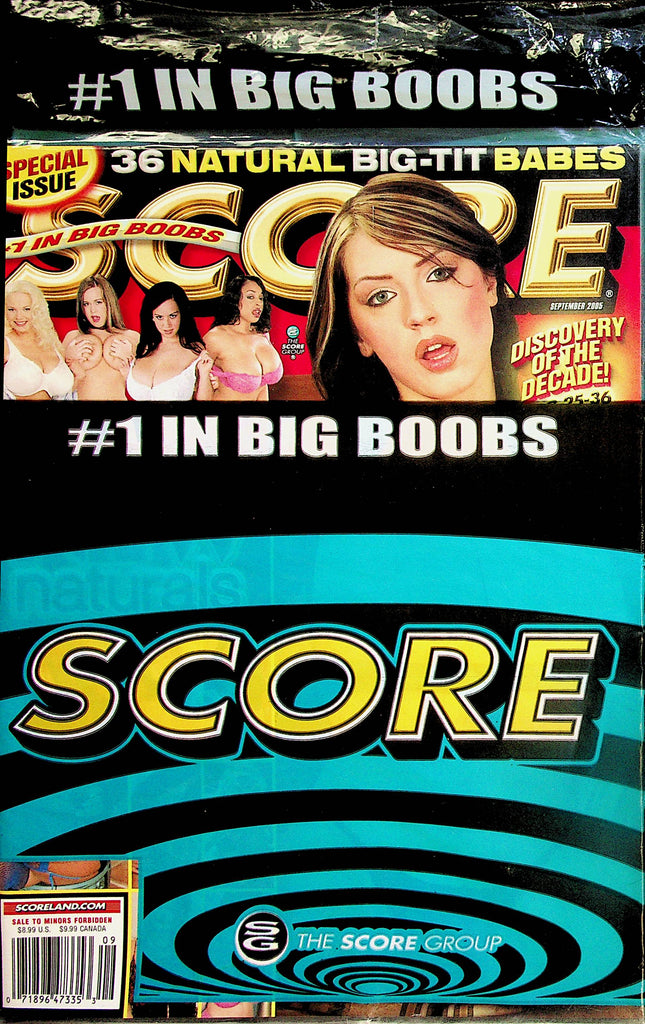 Score Busty Magazine  Merilyn Sakova  September  2005 new/sealed   012624lm-p2