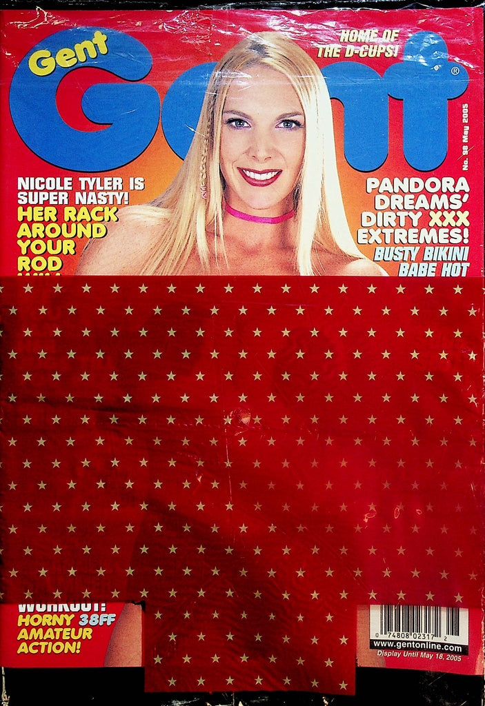 Gent Busty Magazine  Covergirl Nicole Tyler / Pandora Dreams  May 2005    new/sealed  112124lm-p