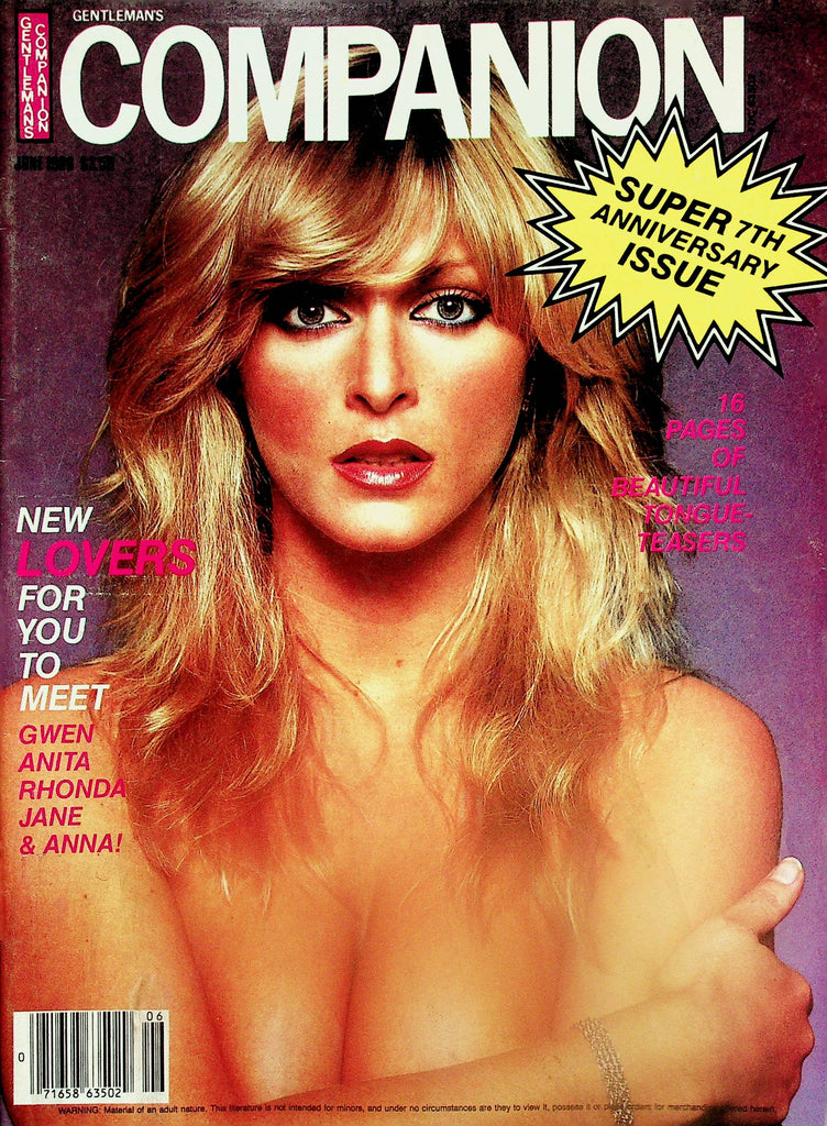 Gentleman's Companion Magazine  Anna Simly Sensational  June 1986  080925lm-p