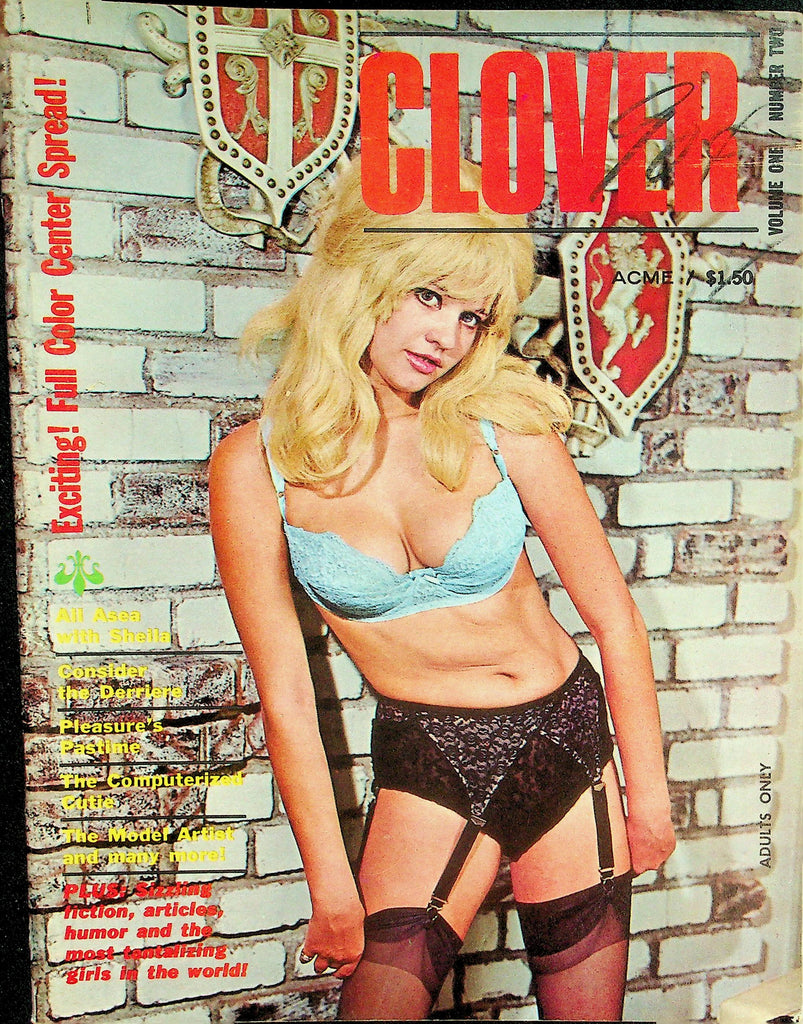 Clover Magazine  All Asea With Sheila / Consider The Derriere   w/cf  vol.1 #2 1965      090126lmp-GSC