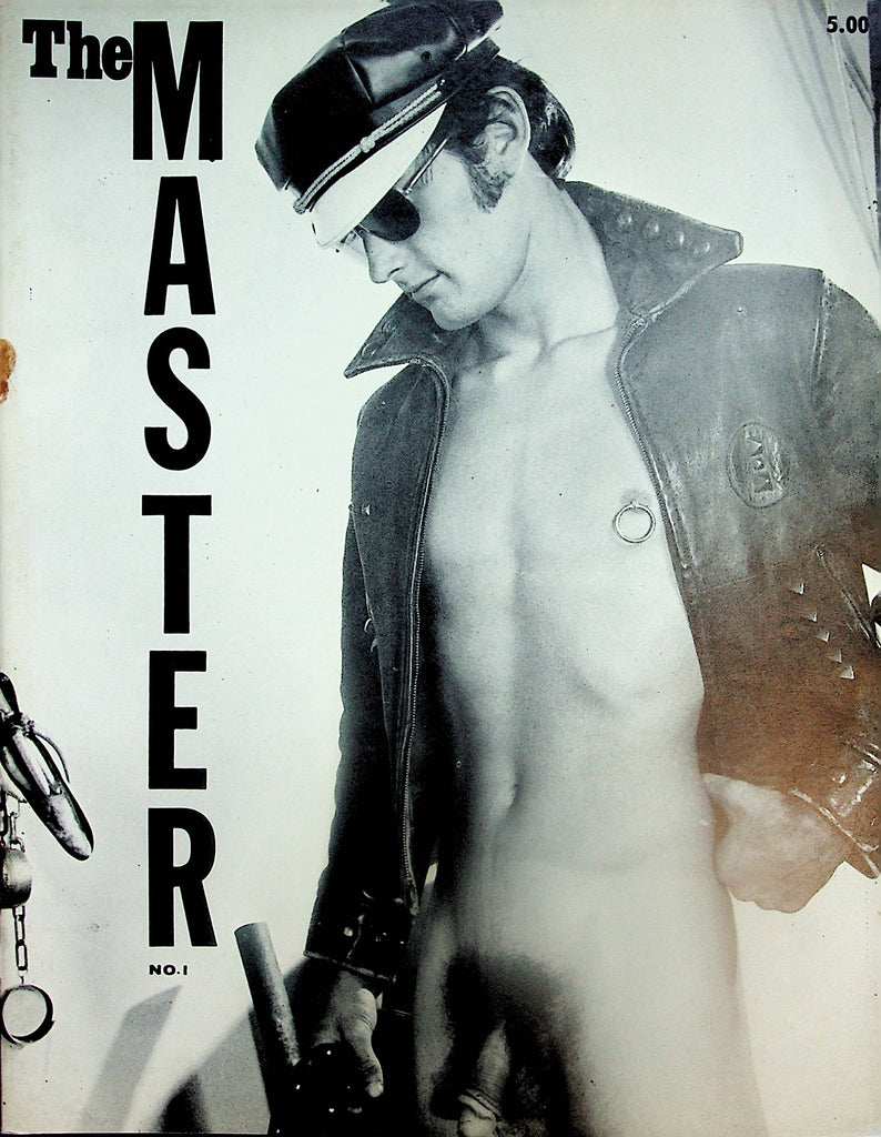 The Master Gay Fetish Vintage Magazine  #1  1970's  110624lm-p