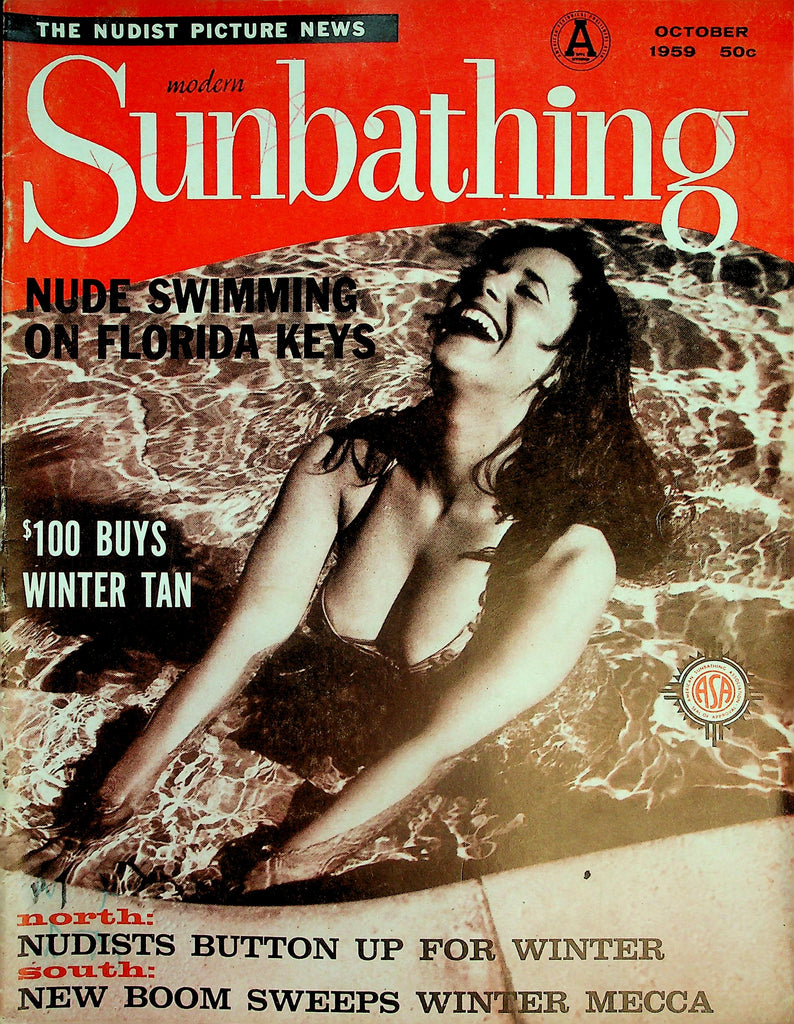 Modern Sunbathing Magazine  Nude Simming On Floriday Keys  October 1959      051926lmp