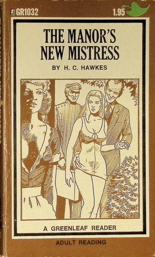 The Manor's New Mistress by HC Hawkes GR1032 1972 Greenleaf Classics Reader Adult Paperback Novel 082125AMP