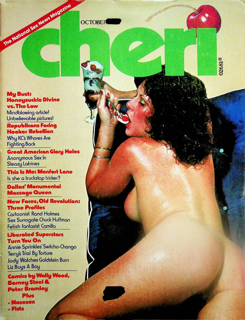 Cheri Magazine  First Birthday Bash!  Fanne Foxe / Annie Sprinkle  August  1977   060125lm-p