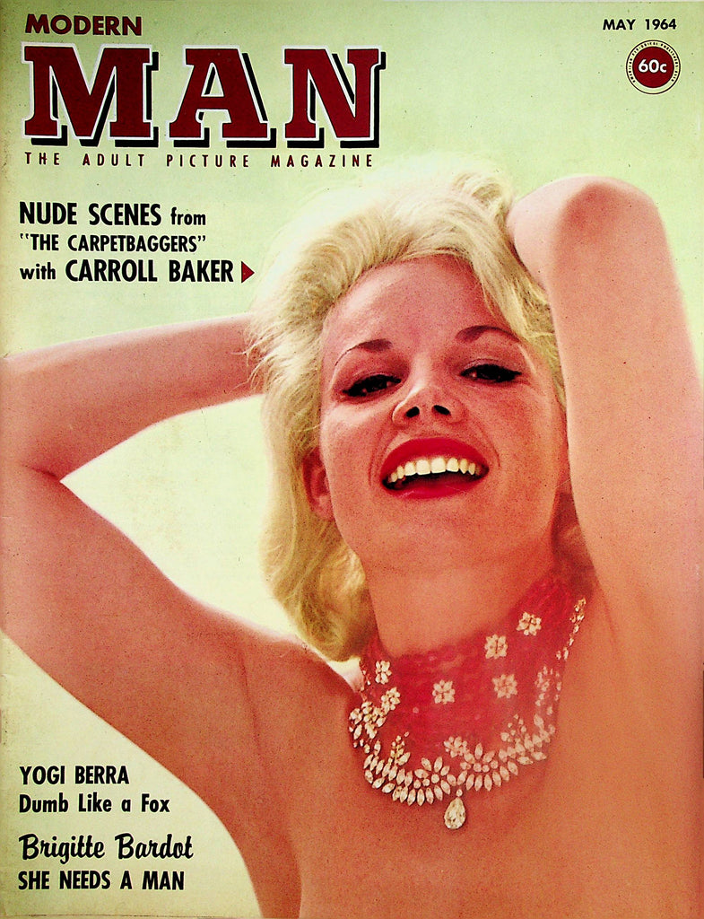 Modern Man  Magazine Covergirl Carroll Baker / Brigitte Bardot  May 1964     120824lm-p