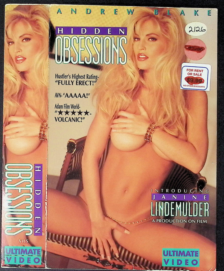 Hidden Obsessions with Janine Lindemulder Heather Hart PJ Sparxxx Lauryl Canyon Adult VHS Andrew Blake Ultimate Video 042226AKVHS3