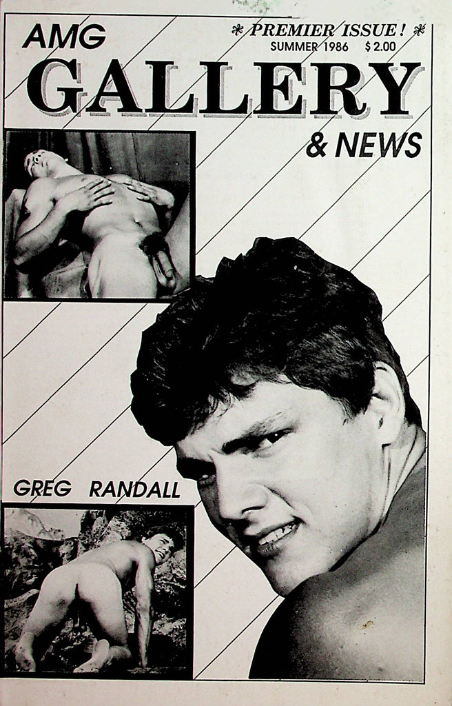 AMG Gallery & News Gay Catalog  Greg Randall  Summer 1986 Premier Issue     102124lm-p