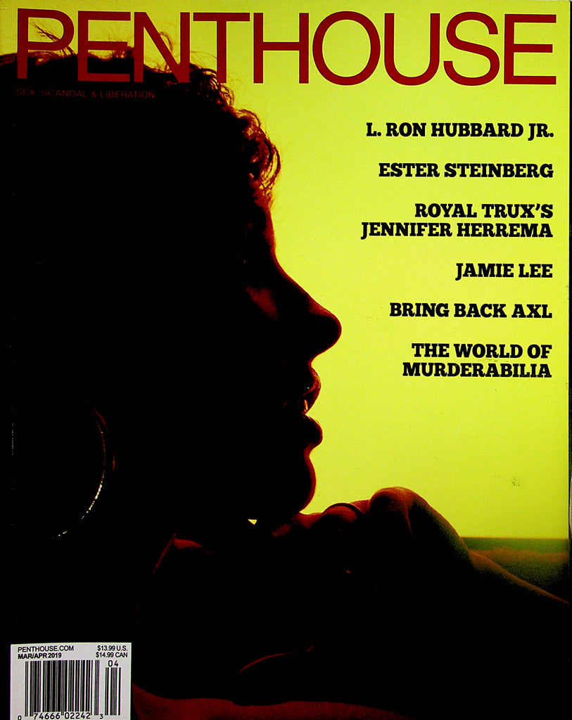 Penthouse Magazine  L. Ron Hubbard Jr. /  Pet Of The Month Jay Marie   March 2019      091823lm-p2