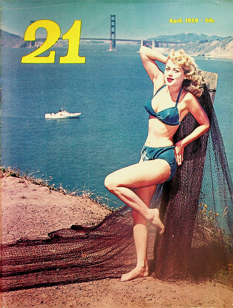 21 Vintage Magazine  Brigitte Bardot / Marilyn Monroe / Dane Arden  April 1959     060324lm-p