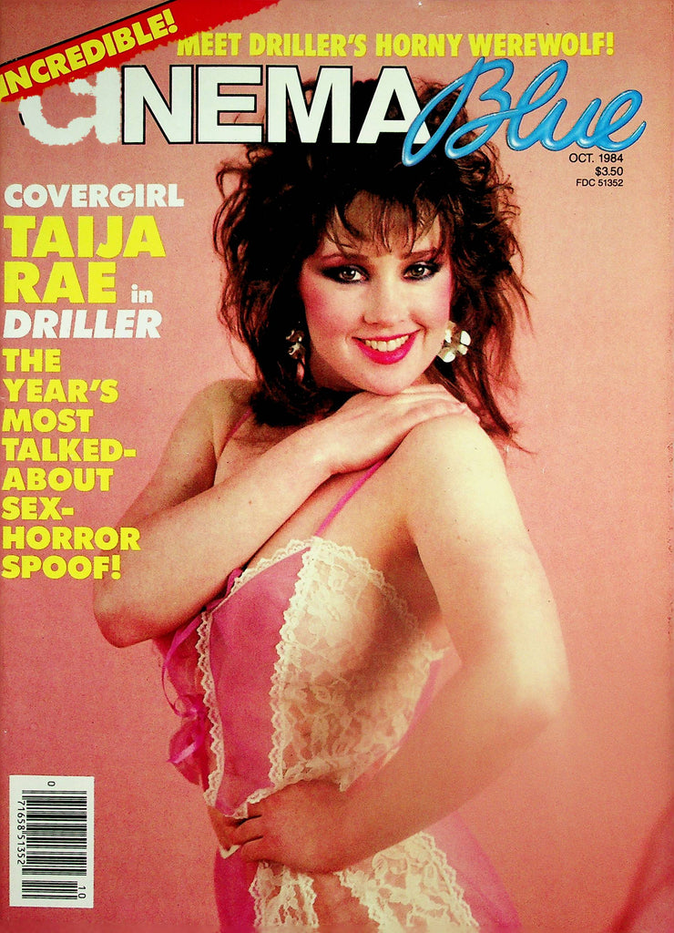 Cinema Blue Magazine    Covergirl Taija Rae / Renee Summers  October 1984    051225lm-p2