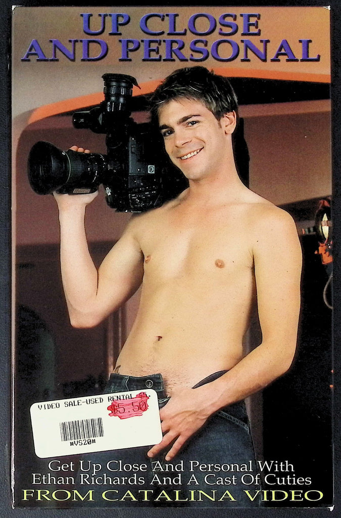 Up Close and Personal Ethan Richards Hans Ebson Mack Rollins Gay/LGBT VHS Catalina Video 052026AKVHS