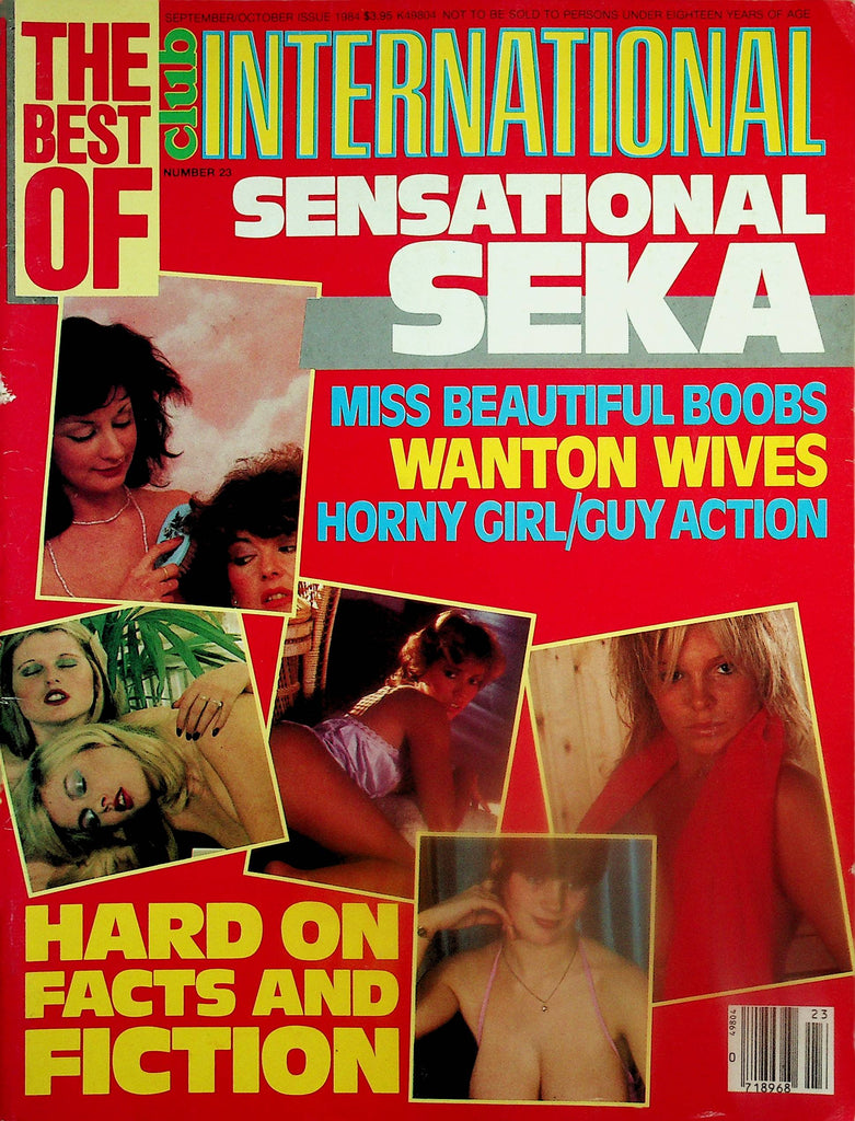 The Best Of Club International Magazine  Sensational Seka   September / October 1984      092025lm-p