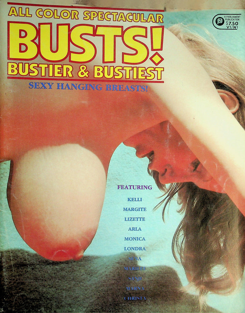 Busts! Bustier & Bustiest Magazine  Mary Waters, Keli Stewart and More! vol.1 #1  1982 081626lmp-GSC