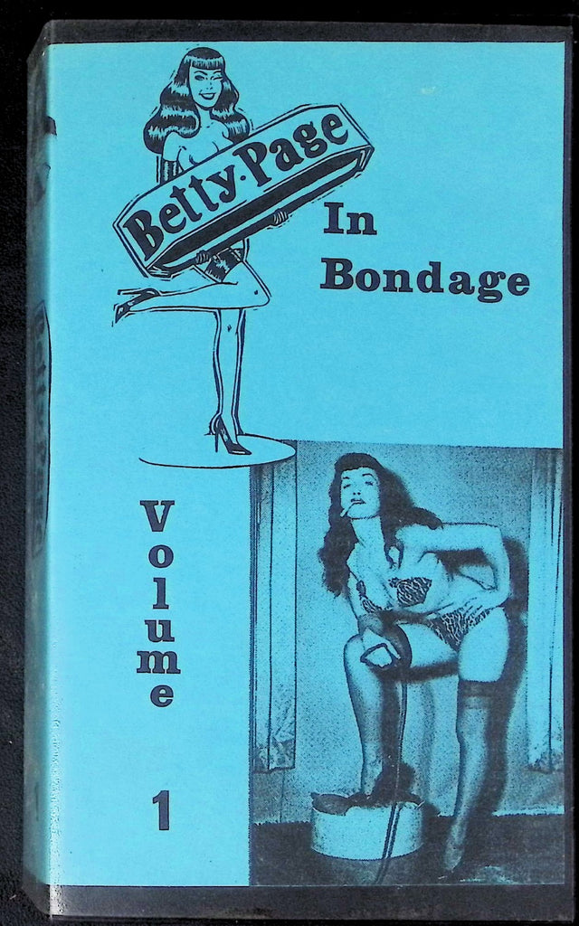 Betty Page In Bondage Volume 1 Kink/BDSM VHS Sunset Productions 051926AKVHS
