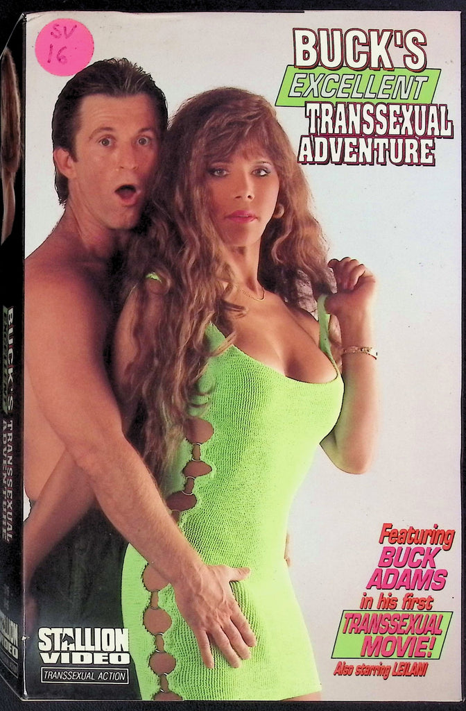 Buck's Excellent Transsexual Adventure ft. Buck Adams, Leilani, Brandon Wylde, LGBT VHS 1992 Stallion Video 091725AKVHS