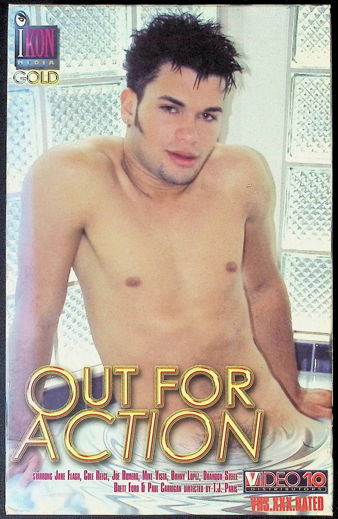 Out For Action Video 10 Distributors Gay VHS 2001 102324JKVHS7