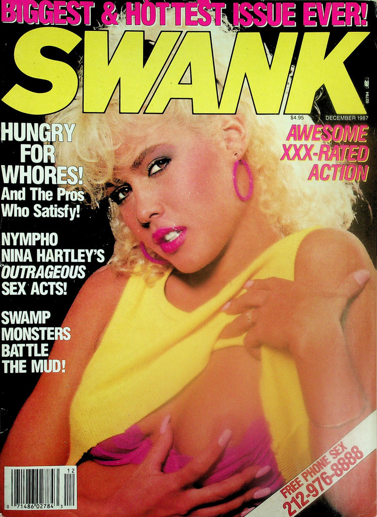 Swank Magazine  Nympho Nina Hartley's Outrageous Sex Acts!  December 1987     121125lmp