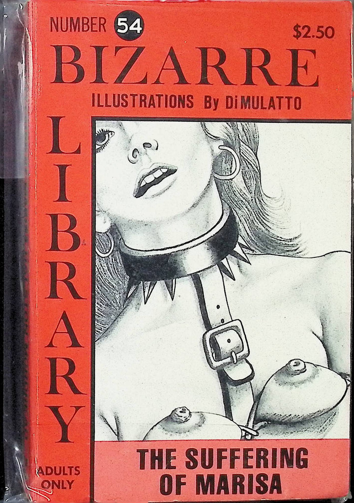 The Suffering of Marisa by Halston Mordread #54 1970s Bizarre Library Illustrations by Di Mulatto Star Distributors Adult Novel-042524AMP