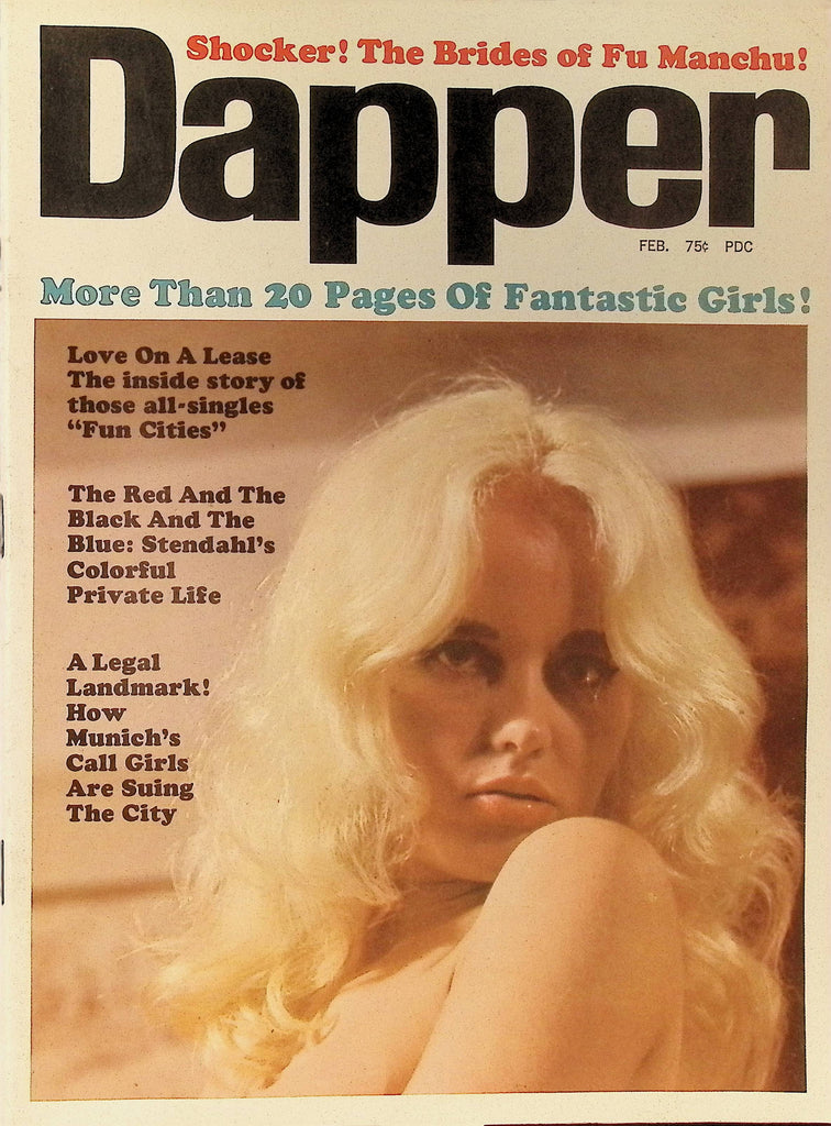 Dapper Magazine February 1967 Brides of Fu Manchu Annette Johnson 121125AMP