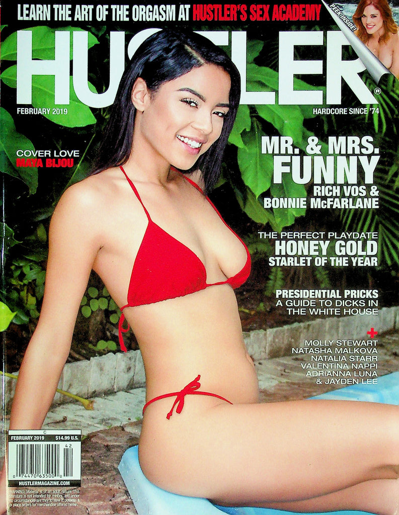 Hustler Magazine Ft. Maya Bijou & Molly Stewart February 2019 072525RP-
