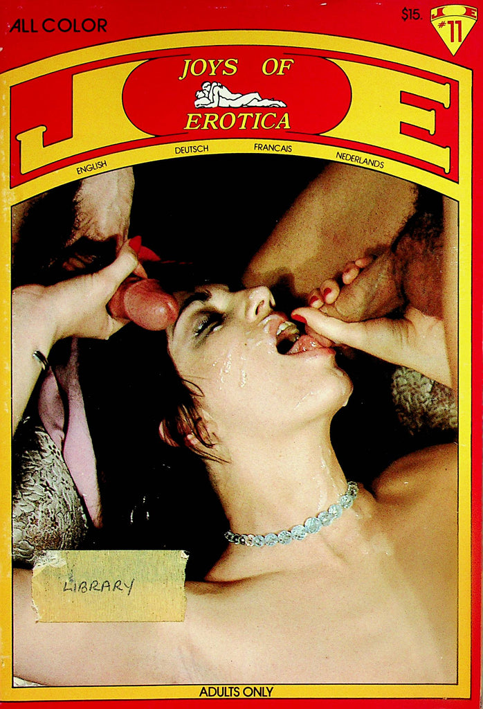 Joys Of Erotica International Digest Magazine  Midnight Anal Joe   #11  1981      092223lm-p
