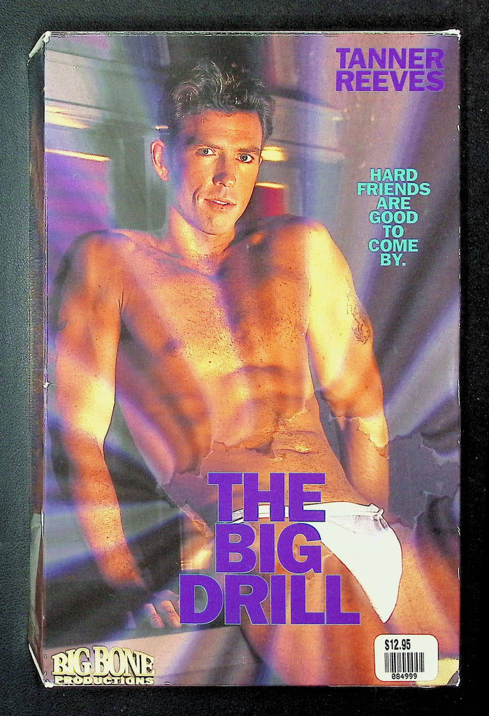 The Big Drill Big Bone Productions Gay VHS 1994 Tanner Reeves Alex Carrington 071125DMVHS