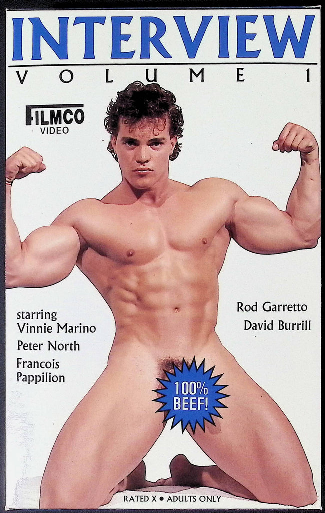 Interview Volume 1 Bacchus Releasing Gay VHS 1996 100424JKVHS2