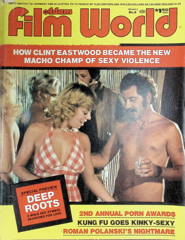 Adam Film World Vol 6 #6 1980s How Clint Eastwood Became the New Macho Champ of Sexy Violence  100226LLP