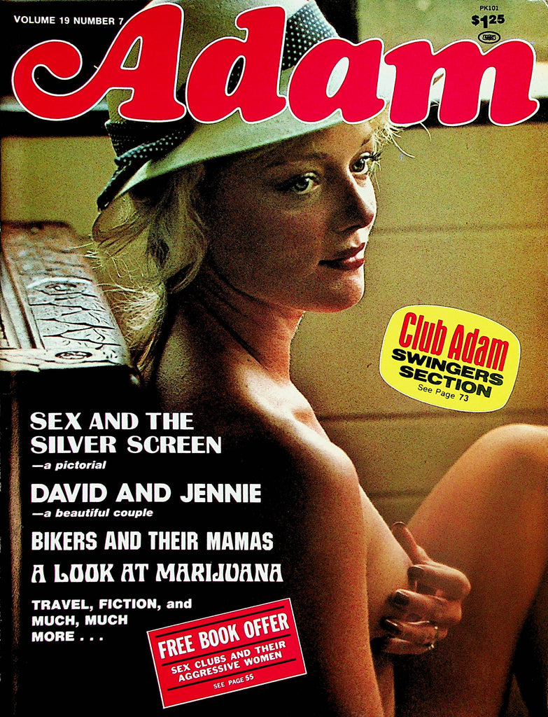 Adam Magazine   Sex And The Silver Screen / David And Jennie  vol.19 #7  1975         031124lm-p2