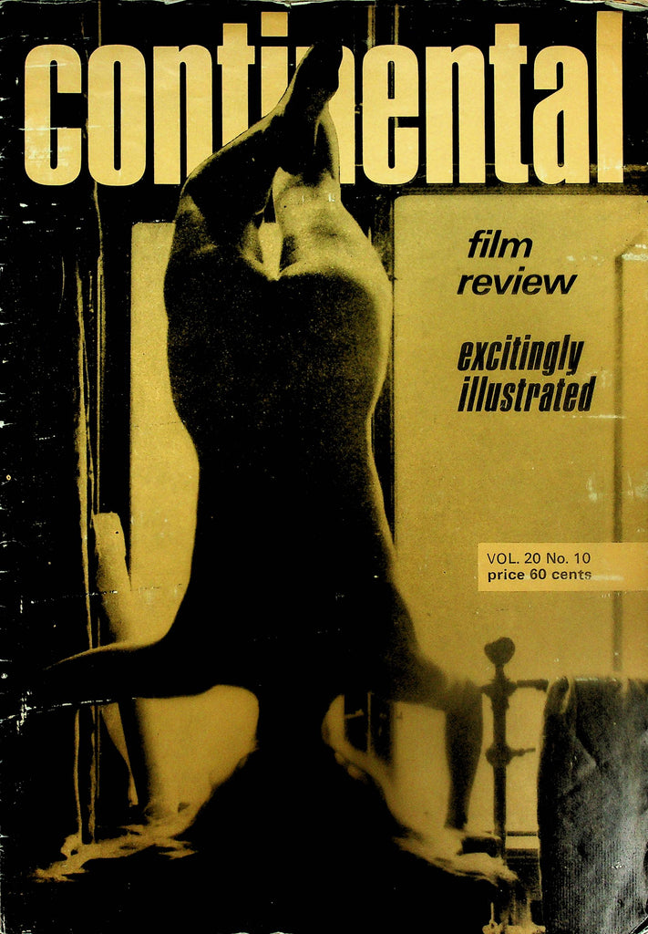 Continental Film Review Magazine  Bruce Lee, Roger Moore, vol.20 #10  1970's    101825lm-p