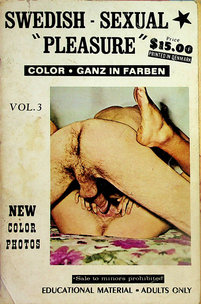 Swedish - Sexual "Pleasure" International Digest  vol.3  1960's       060524lm-p