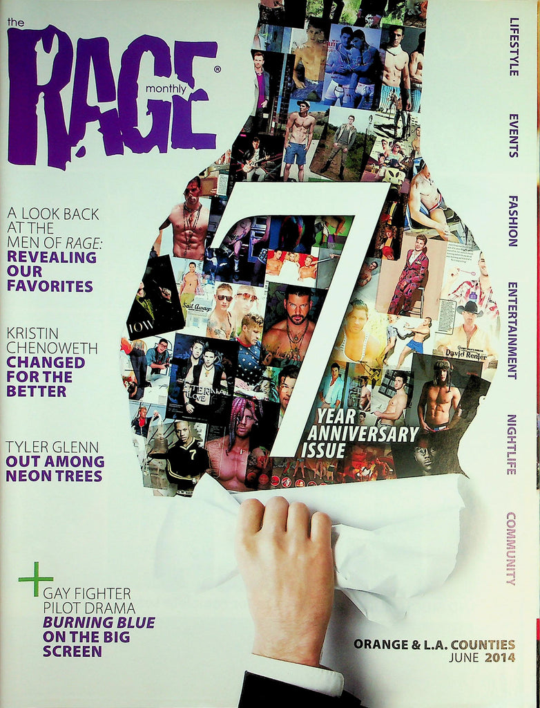 Rage Monthly LGBTQ Magazine  7th Anniversary Issue  June 2014      050326lmp