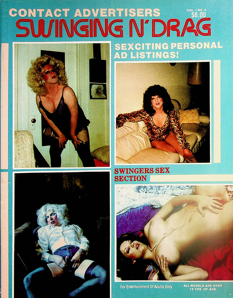 Swinging N' Drag Contact Magazine  Swingers Sex Section  vol.1 #3  1988   110624lm-p