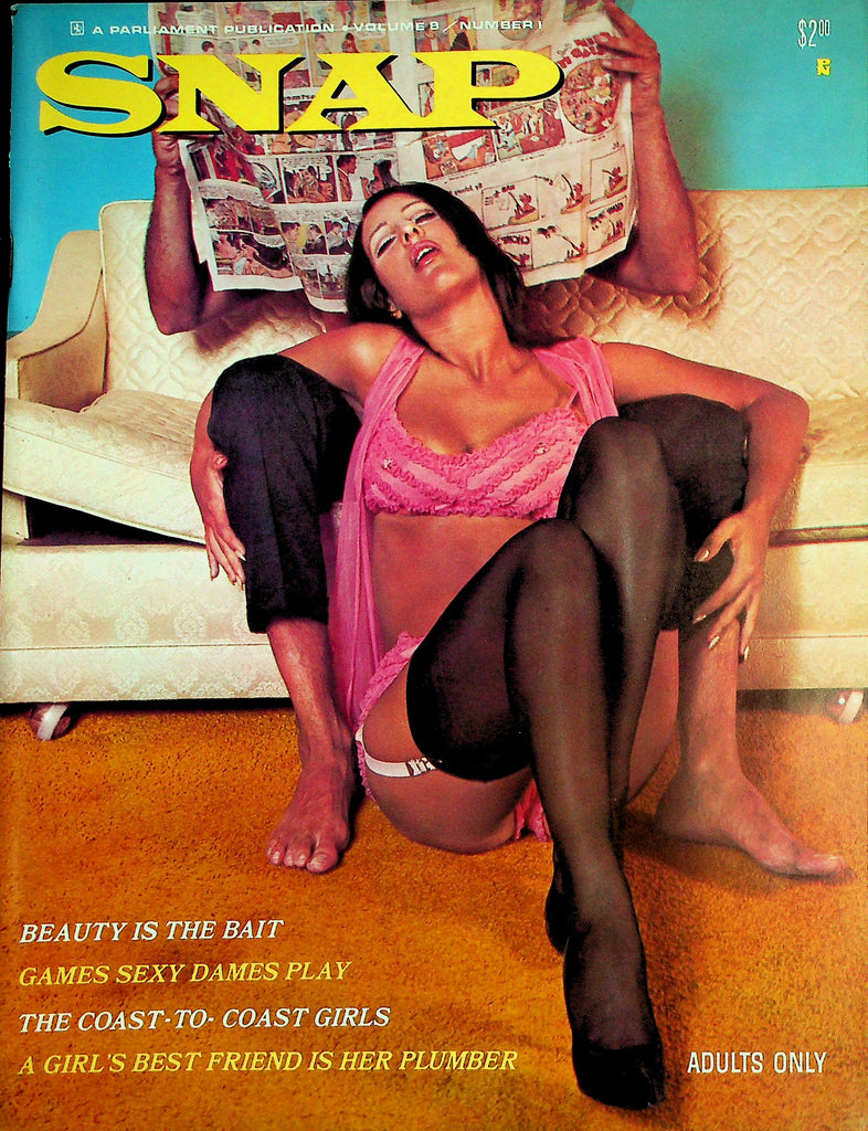 Snap Magazine  Beauty Is The Bait / Games Sexy Dames Play  vol.8 #1 1968  070226lmp-GSC