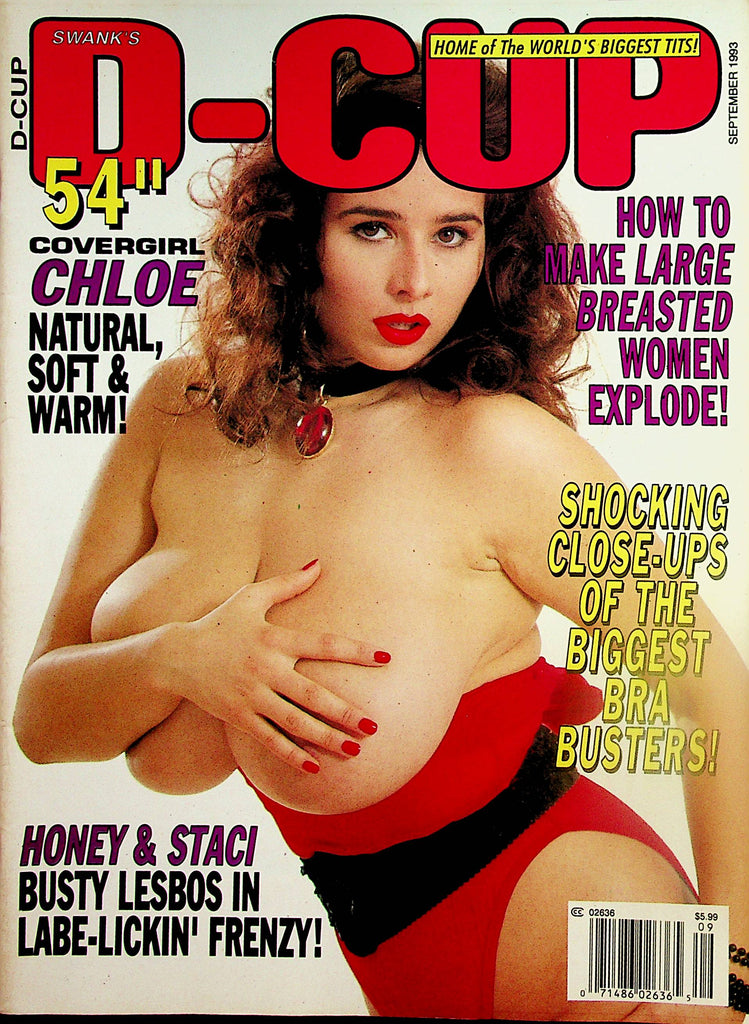 D-Cup Magazine   Covergirl Chloe Vevrier  September 1993    092723lm-p2