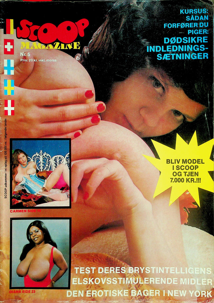 Scoop International Magazine Busty Diana  #5 1980   061226AMP-