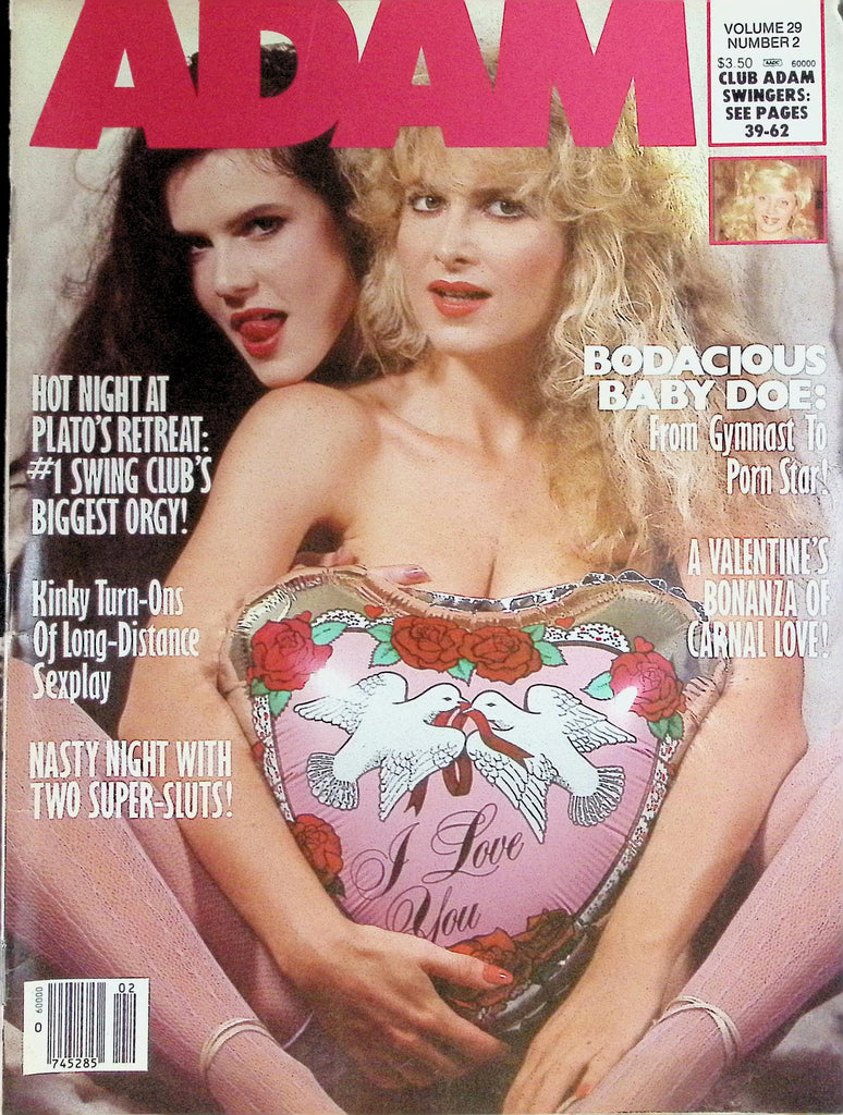 Adam Magazine Vol 29 #2, 1984  Baby Doe from Gymnst to Porn Star 092826LLP