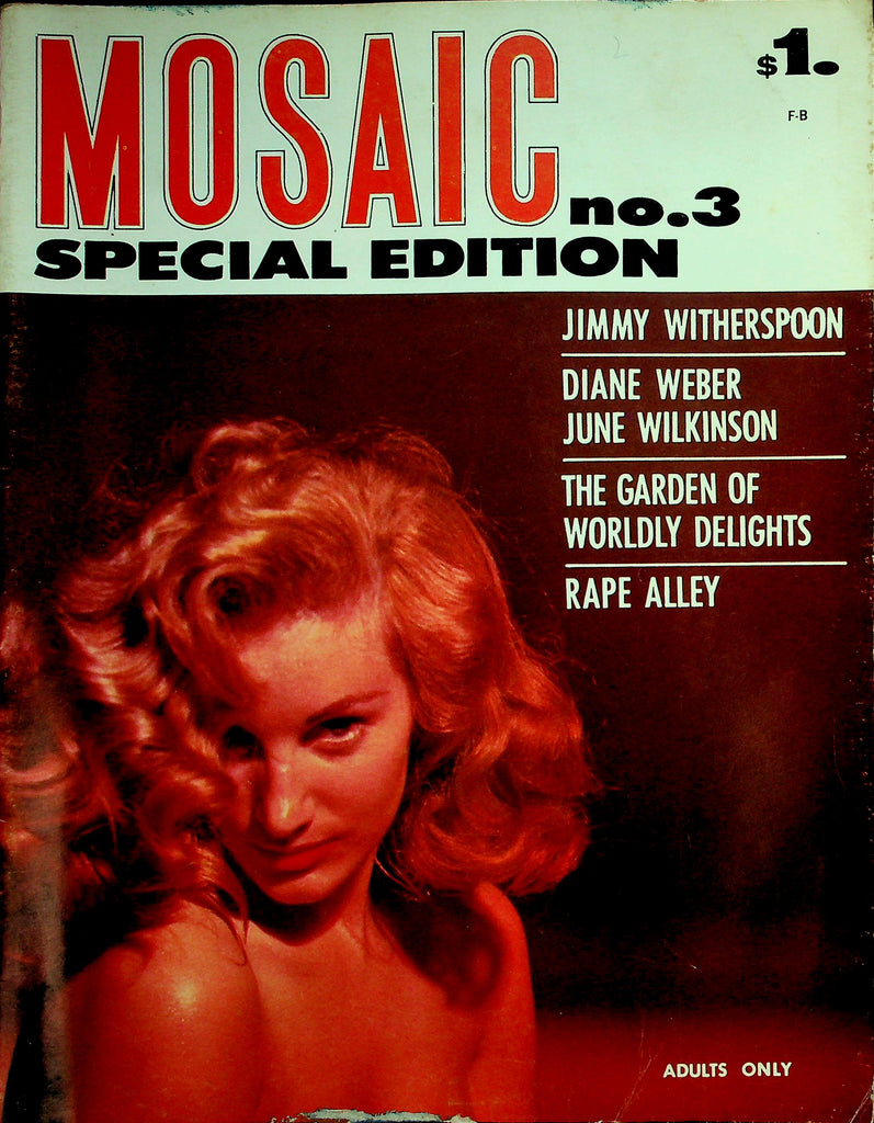 Mosaic Magazine  Special Edition - Diane Weber / June Wilkinson  #3  1961   061726lmp-GSC