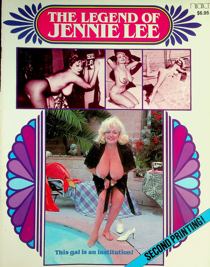 The Legend Of Jennie Lee Magazine  International Star In The Golden Age Of Stripteasing  #1 1988   053026lmp-GSC
