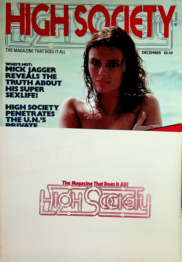 High Society Magazine  Jackie Bisset Nude / Mick Jagger  December 1978      010324lm-p