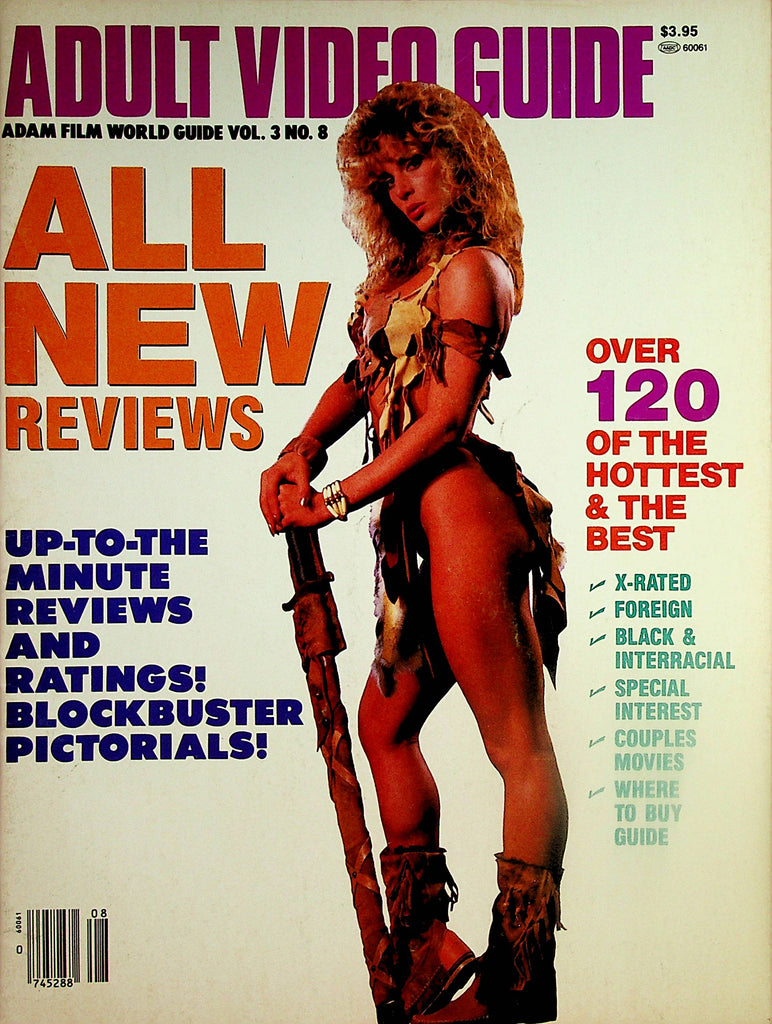 Adult Video Guide Magazine  Covergirl Barbara Dare vol.3 #8  1987    062524lm-p