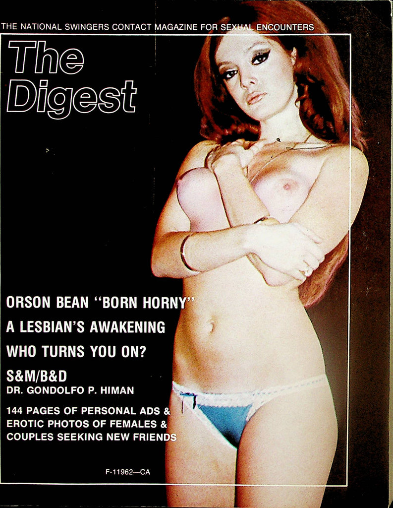 The Digest Swingers Contact Magazine  "Born Horny"  #19 1975   041024lm-p2