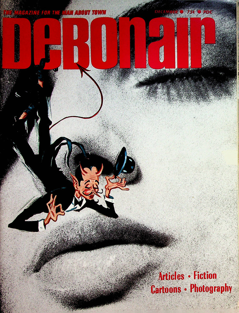 Debonair Busty Vintage Magazine  Centerfold Girl Nora Allison  December 1966   051323lm-p