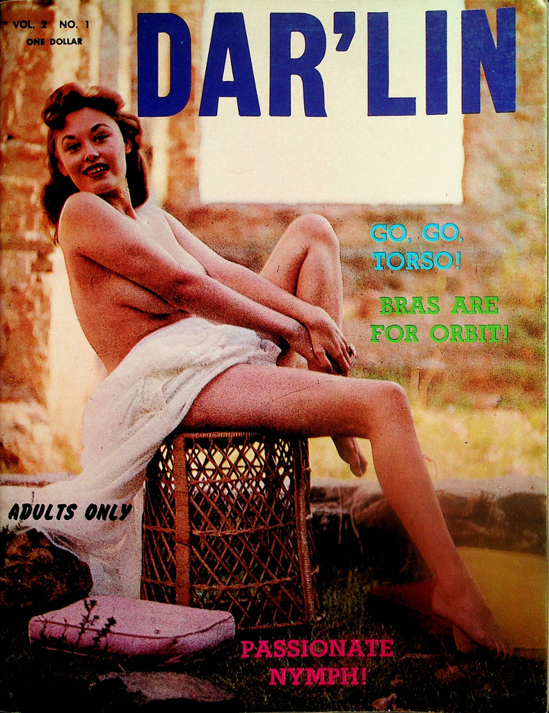 Dar'Lin Vintage Magazine  Passionate Nymph!   vol.2 #1  1960's      080425lm-p