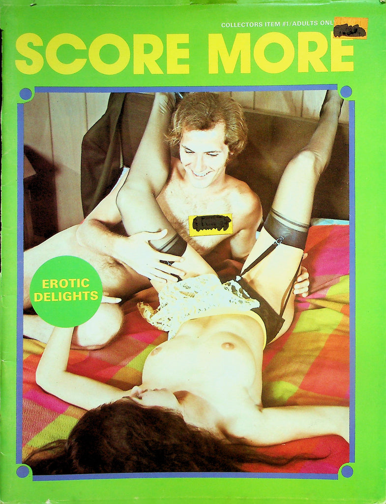Score More Magazine   Erotic Delights  #1  1970's    050526lmp